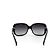 Gafas de sol Chanel Ribbon negras - vista 3