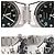 Longines Spirit Automatic Chronometer Quadrante Nero Acciaio - vista 6