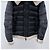 Moncler Lammfelljacke Senf Schwarz - Ansicht 3