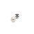 Chanel Orecchini Season Silver Crystal CC Logo Pearl Drop - vista 3