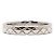 Chanel Coco Crush Mini Quilted Ring aus Weißgold