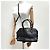 Prada Borsa Tote in Pelle di Vitello Borsa a Tracolla Nera - vista 3