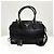 Prada Borsa Tote in Pelle di Vitello Borsa a Tracolla Nera - vista 5