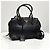 Prada Borsa Tote in Pelle di Vitello Borsa a Tracolla Nera - vista 6