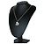 Collana Dior D Logo Marrone Metallo - vista 2