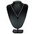 Collana Dior D Logo Marrone Metallo - vista 5