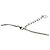Collana Dior D Logo Marrone Metallo - vista 6
