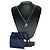 Collana Dior D Logo Marrone Metallo - vista 7