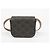 Céline Borsa a tracolla da donna Triope Mini Clode in tela e vitello - vista 4