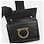 Salvatore Ferragamo Borsa a tracolla Talia Chain Black - vista 9