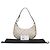 Céline Medium Triomphe Canvas Leather White