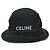 Céline Denim-Bucket-Hat mit Logo