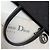 Borsa Tote Lady Dior Cannage Nero Argento Medium - vista 14