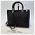 Dior Lady Cannage Tote Bag Black Silver Medium - Ansicht 10