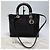 Dior Lady Cannage Tote Bag Black Silver Medium - Ansicht 2