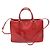 Prada Red Saffiano Lux Triangle