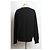 Moncler Logo Wollpullover Schwarz - Ansicht 2