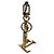 Portachiavi Louis Vuitton Key Holder Oro Metallo