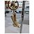 Portachiavi Louis Vuitton Key Holder Oro Metallo - vista 12