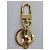 Portachiavi Louis Vuitton Key Holder Oro Metallo - vista 7