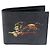Givenchy Black Canvas Leo Lion Wallet