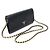 Prada Borsa a tracolla WOC con catena Portafoglio Vitello Move Nero - vista 2