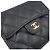 Chanel Caviar Geldbörse Schwarz Leder - Ansicht 4