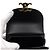 Céline Borsa a mano e a tracolla Mini Clea Versace in vitello lucido, crossbody - vista 6