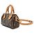 Louis Vuitton Monogram Nano Speedy Marrone - vista 2