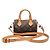 Louis Vuitton Monogram Nano Speedy Marrone - vista 3