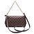 Louis Vuitton Damier Favorite MM Marrone Borsa a mano - vista 3