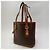 Borsa a secchiello Céline Macadam marrone pelle - vista 5