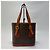 Borsa a secchiello Céline Macadam marrone pelle - vista 7