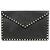 Valentino Clutch a Busta Rockstud in Pelle Nera