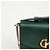 Gucci Mini Borsa a Tracolla Jumi in Pelle Verde - vista 2