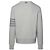 Thom Browne Relaxed Fit Loopback Terry Sweatshirt mit Ton-in-Ton-Streifen und RWB-Tab - Ansicht 3