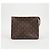 Louis Vuitton Clutch in Toile Monogram Canvas - vista 2