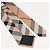 Cravatta in seta Burberry a quadri - vista 4