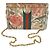 Gucci Mini Borsa a Tracolla Ophidia GG Flora con Catena Dorata