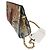 Gucci Mini Borsa a Tracolla Ophidia GG Flora con Catena Dorata - vista 5
