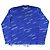 Balenciaga Distressed Knit Blauer Wollpullover