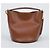 Céline Borsa a tracolla Tote Tin Bucket Brown - vista 3