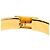 Bracciale Hermès Click H Nero e Oro - vista 5