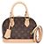 Louis Vuitton Borsa a mano e a tracolla Monogram Alma BB