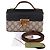 Padlock Gucci Mini mala de mão com cadeado GG e ferragens douradas