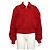 Prada Rote Canvas Trucker Jacke für Damen