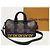 Louis Vuitton Borsa a tracolla Keepall con logo in gomma Monogram - vista 7