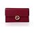 Gucci Borsa Crossbody in pelle Interlocking con patta e catena Rossa - vista 2