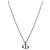 Dior Cubic CD Silver Halskette