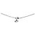 Dior Cubic CD Silver Halskette - Ansicht 4